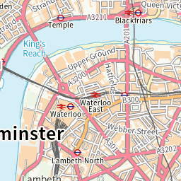 Map waterloo london London Waterloo