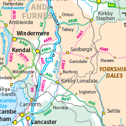 The Big Map – Bentham Footpath Group