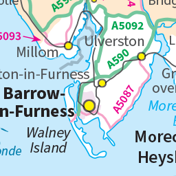 Barrow and Furness Constituency Map SWC