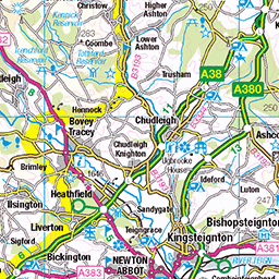 Tors of Dartmoor Map