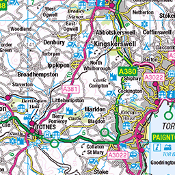 Tors of Dartmoor Map