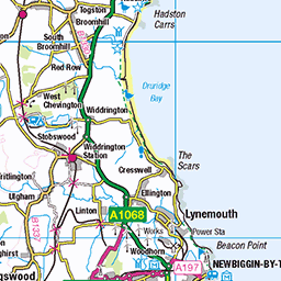 Mappa OS Explorer 316: Newcastle Upon Tyne - Ordnance Survey, Edizione 2015