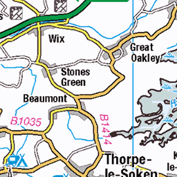 CO15 Postcode Map SWC