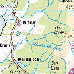 Northern Bute circuit, Port Bannatyne - Route Map