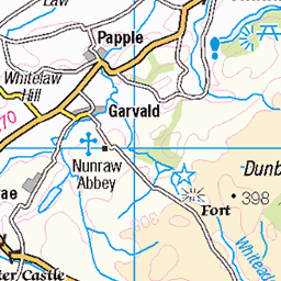 John Muir Link: Dunbar to Cockburnspath - Route Map