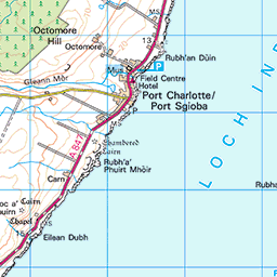 Laggan Point circuit, Bowmore - Route Map