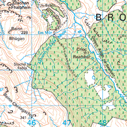 Carsaig Arches - Route Map