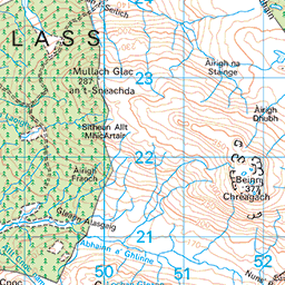 Carsaig to Lochbuie coastal walk - Route Map