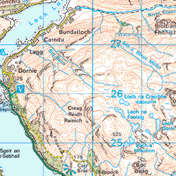 Ardintoul Circuit, near Glenelg - Route Map