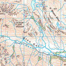 Beinn na h-Uamha - Route Map