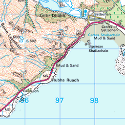 Beinn na h-Uamha - Route Map