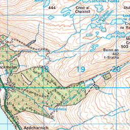 Seana Bhràigh - Route Map