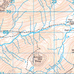 Ben Nevis by the Càrn Mòr Dearg Arête - Route Map