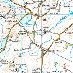 Ayrshire Coastal Path 10: Ardrossan to Portencross - Route Map