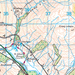 Ben More and Stob Binnein - Route Map