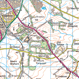 Ayrshire Coastal Path 6: Dunure to Ayr - Route Map