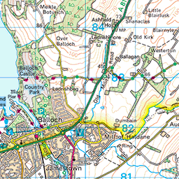 Balloch to Helensburgh - Route Map