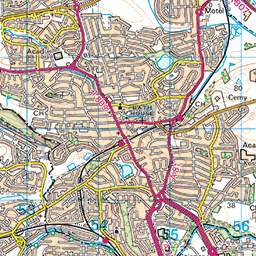 Duncolm and the Slacks, Old Kilpatrick - Route Map