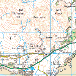 Sandgreen circular, Gatehouse of Fleet - Route Map