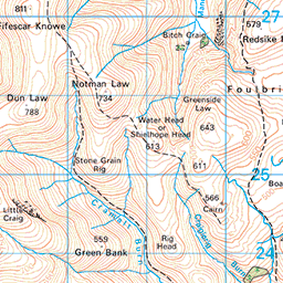 Ring of St Mary's Loch - Route Map