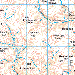 Ring of St Mary's Loch - Route Map