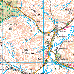 Ring of St Mary's Loch - Route Map