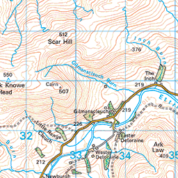 Ring of St Mary's Loch - Route Map