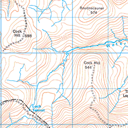 Mount Battock from Glen Esk - Route Map