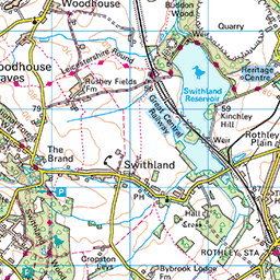 Beaumont Leys Leicester ward map SWC