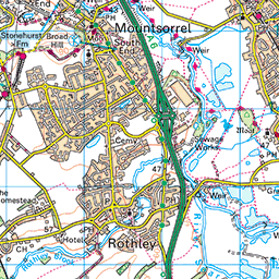 Beaumont Leys Leicester ward map SWC