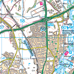 Beaumont Leys Leicester ward map SWC