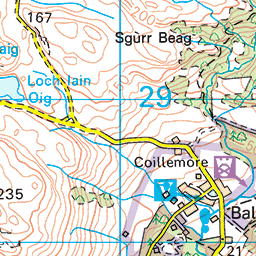 Balmacara to Kyle of Lochalsh - Route Map