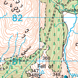 Loch Trool trail, Glen Trool - Route Map