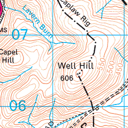 Well Path Circuit, Durisdeer - Route Map