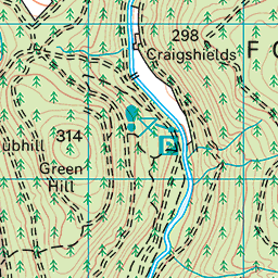 Forest of Ae walks - Route Map