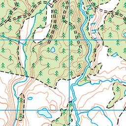 Ryvoan and Lochan Uaine circuit - Route Map