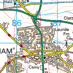 Beaumont Chase Rutland parish map SWC