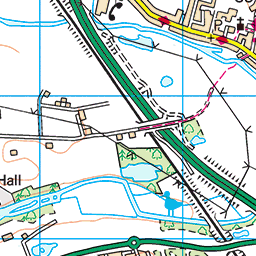 Great Denham (Bedford) parish map - SWC