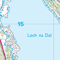 Kinloch Forest and Leitir Fura - Route Map