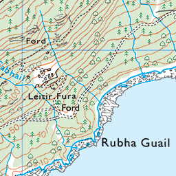 Kinloch Forest and Leitir Fura - Route Map