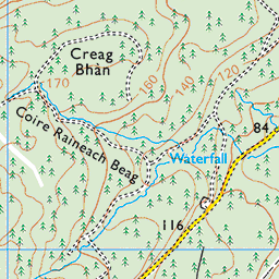 Inverinan Trail, Loch Awe - Route Map