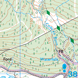 Brodick Castle Country Park - Route Map