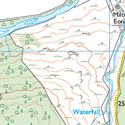 Innerwick and Bridge of Balgie, Glen Lyon - Route Map