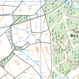 Black Spout and Edradour, Pitlochry - Route Map