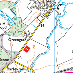 Brodie Castle and Pond Route Map