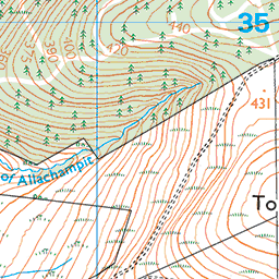 Thunderslap Hill | Summit | Mud and Routes | Moray, Scotland