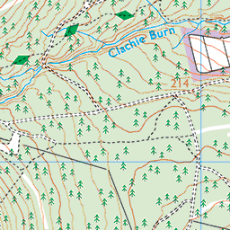 Mither Tap from the Bennachie Centre - Route Map