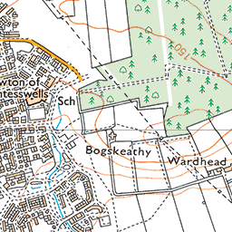 Rockland Ma Zoning Map Hazlehead Park, Aberdeen - Route Map