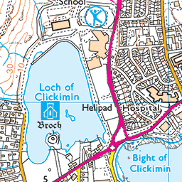 Lerwick Explorer - Route Map