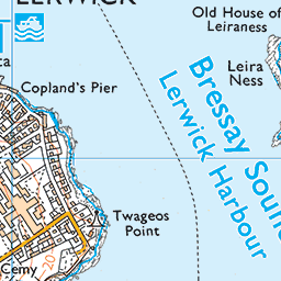 Lerwick Explorer - Route Map